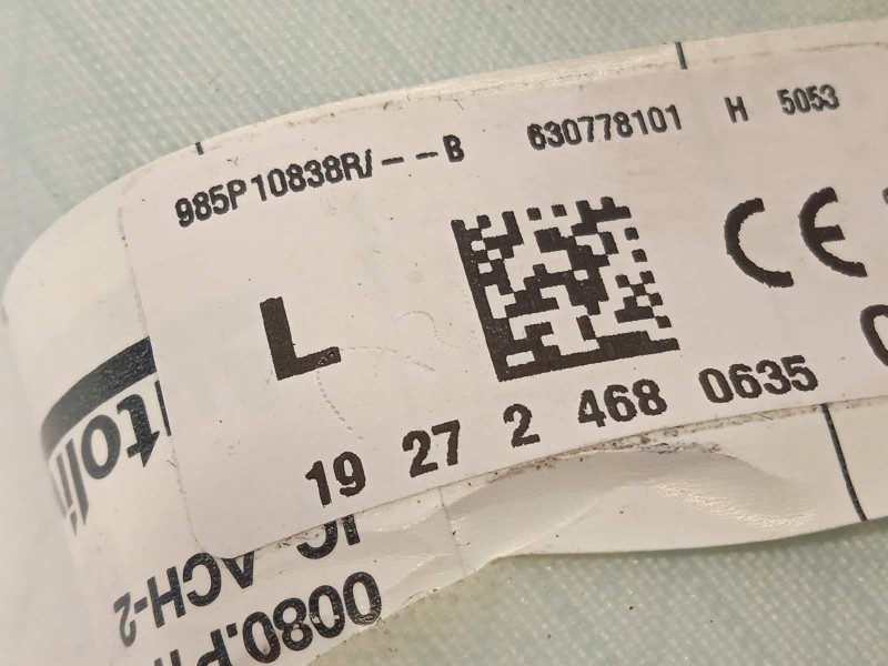 Recambio de airbag cortina delantero izquierdo para renault kadjar zen referencia OEM IAM 985P10838R  