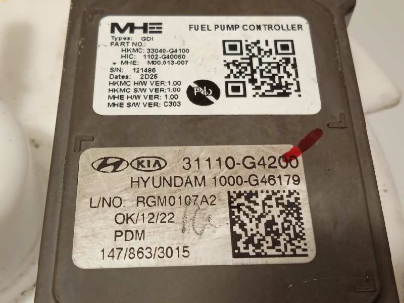 Recambio de bomba combustible para kia ceed 1.0 tgdi cat referencia OEM IAM 31110G4200  