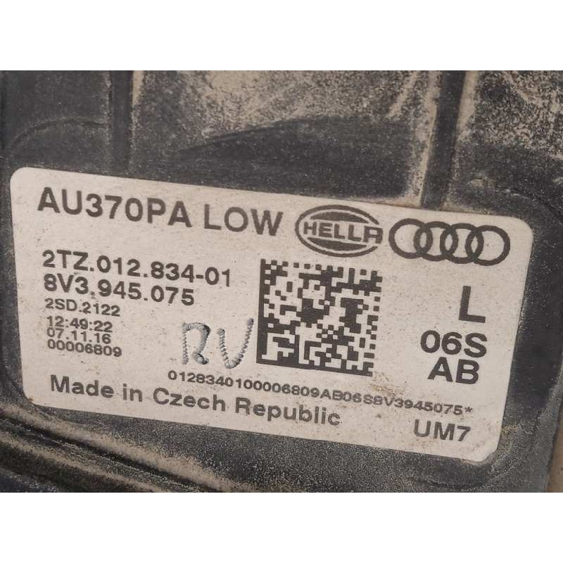 Recambio de piloto trasero izquierdo interior para audi a3 (8vk) basic referencia OEM IAM 8V3945075  2TZ01283401