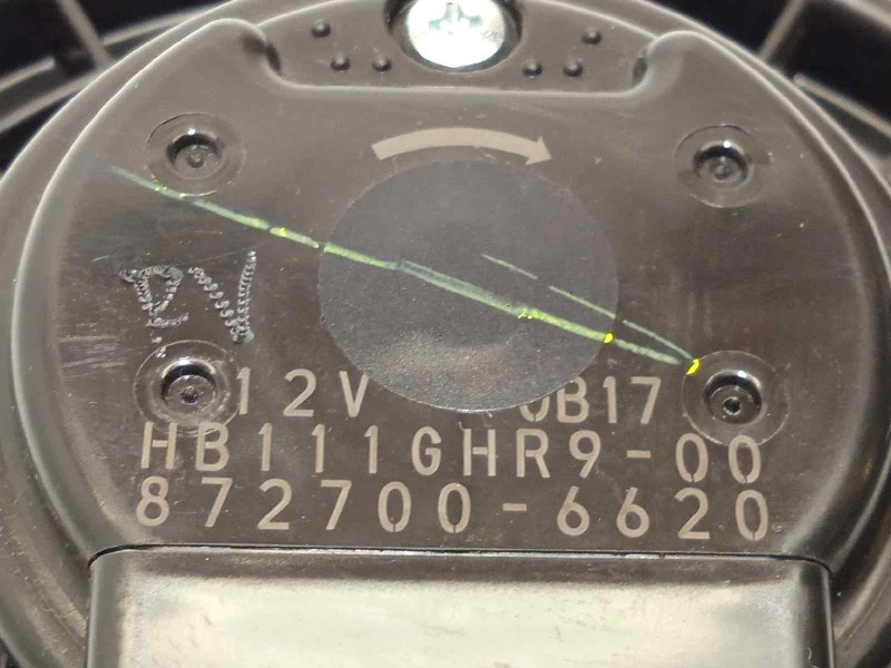 Recambio de motor calefaccion para mazda cx-30 referencia OEM IAM 8727006620  HB111GHR9