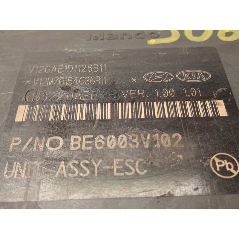 Recambio de abs para kia rio (yb) concept referencia OEM IAM 58920H8200 BE6003V102 MGH85ADBH6013V101