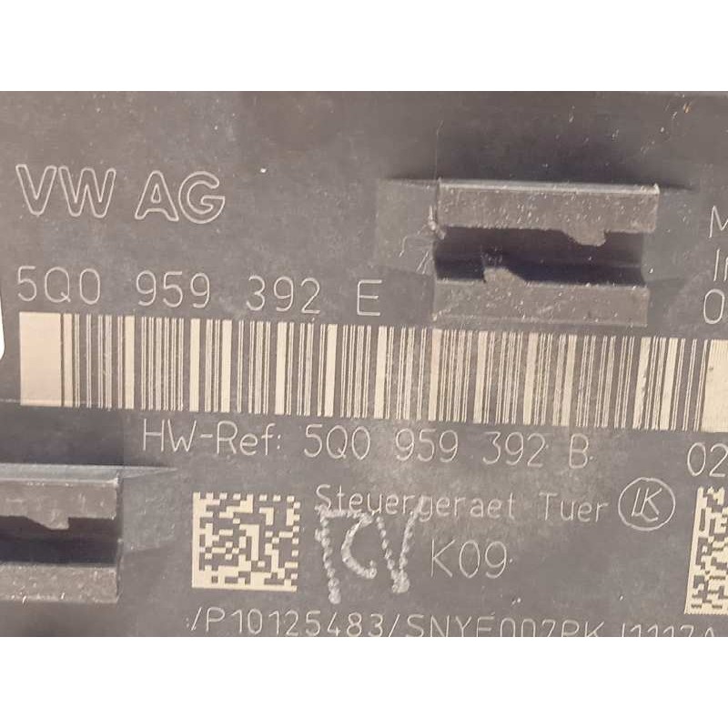 Recambio de modulo confort para audi a3 (8vk) basic referencia OEM IAM 5Q0959392E  