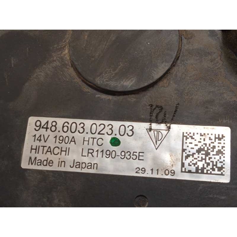 Recambio de alternador para porsche panamera 4 s referencia OEM IAM 94860302303  
