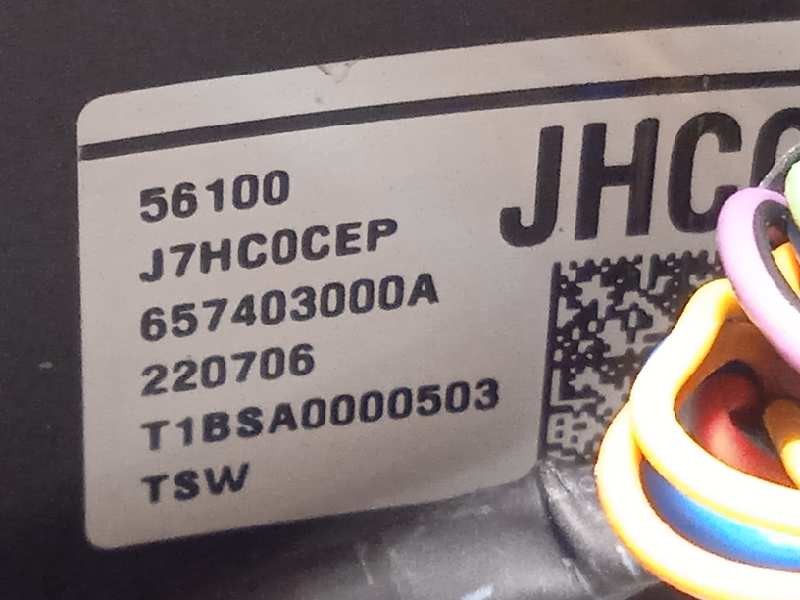 Recambio de volante para kia ceed 1.0 tgdi cat referencia OEM IAM 56100J7HC0CEP 56100J7HT0CEP 657403000A