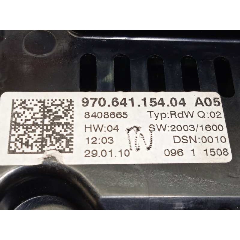 Recambio de cuadro instrumentos para porsche panamera 4 s referencia OEM IAM 97064115404  97064115404A05