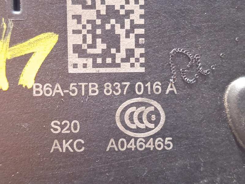 Recambio de cerradura puerta delantera derecha para volkswagen polo 1.0 tsi referencia OEM IAM 5TB837016A  