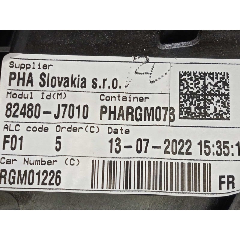 Recambio de elevalunas delantero derecho para kia xceed 1.0 tgdi cat referencia OEM IAM 82480J7010  82460J7010