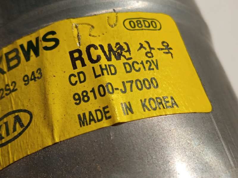 Recambio de motor limpia delantero para kia ceed 1.0 tgdi cat referencia OEM IAM 98100J7000  F00S2S2943