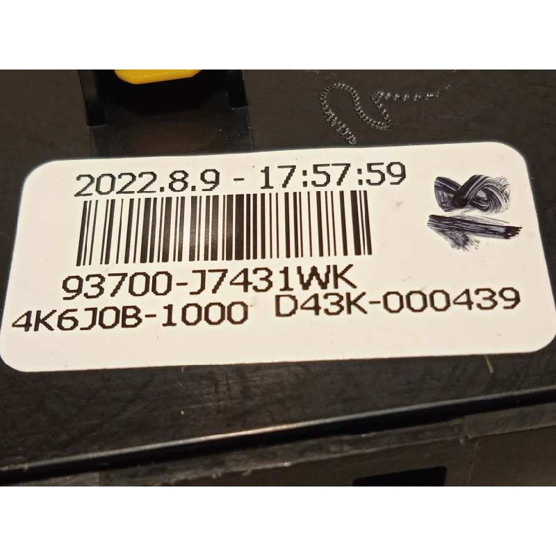 Recambio de mando multifuncion para kia ceed 1.0 tgdi cat referencia OEM IAM 93700J7431WK  