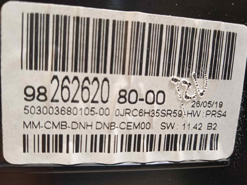 Recambio de cuadro instrumentos para citroën c5 aircross shine referencia OEM IAM 9826262080  