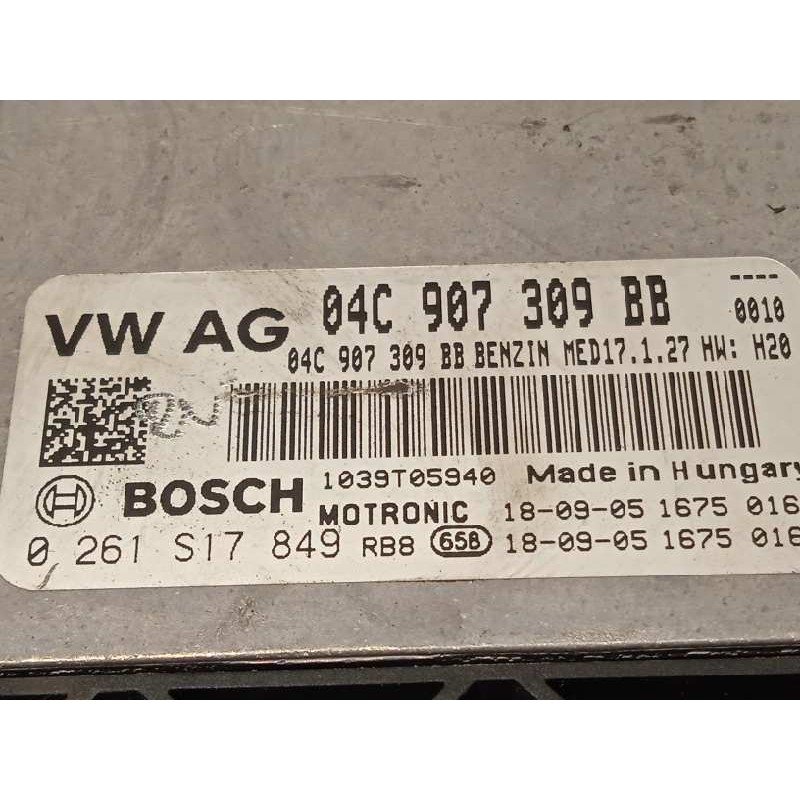 Recambio de centralita motor uce para volkswagen polo 1.0 tsi referencia OEM IAM 04C907309BB 4C907309BB000 0261S17849