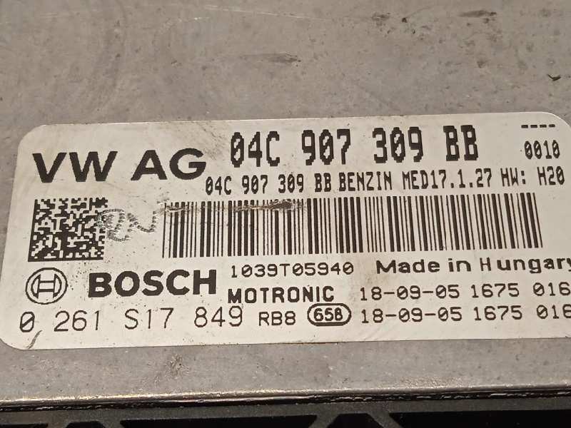 Recambio de centralita motor uce para volkswagen polo 1.0 tsi referencia OEM IAM 04C907309BB 4C907309BB000 0261S17849