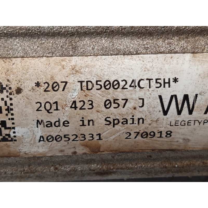 Recambio de cremallera direccion para volkswagen polo 1.0 tsi referencia OEM IAM 2Q1423057J  