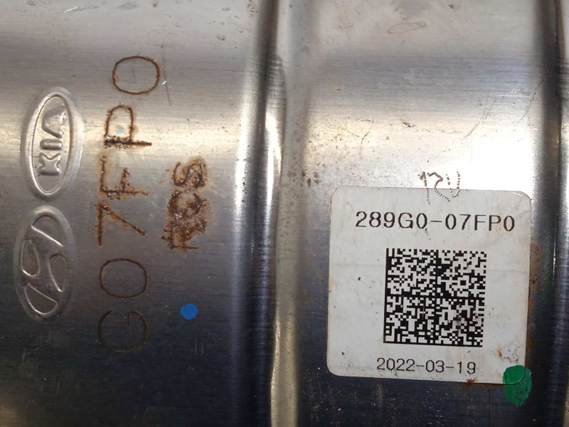 Recambio de catalizador para kia xceed 1.0 tgdi cat referencia OEM IAM 289G007FP0  