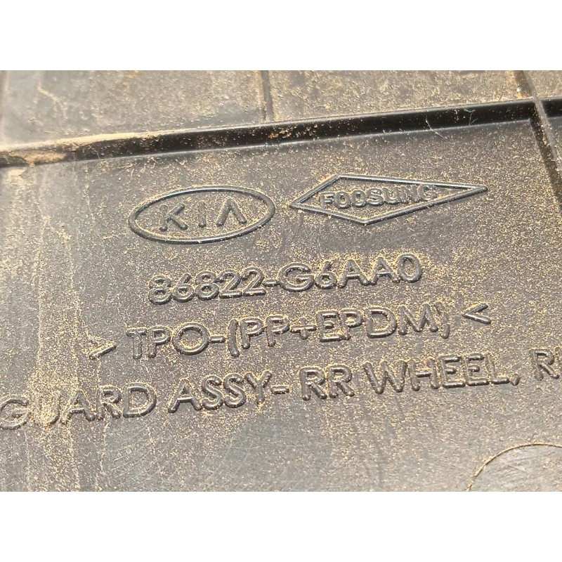Recambio de paso de rueda trasero derecho para kia picanto (ja) gt line referencia OEM IAM 86822G6AA0  
