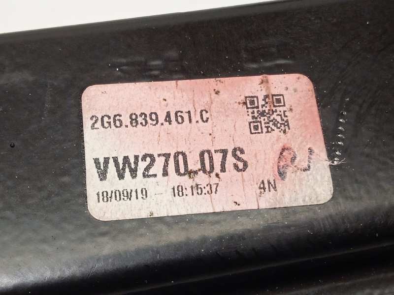 Recambio de elevalunas trasero izquierdo para volkswagen polo 1.0 tsi referencia OEM IAM 2G6839461C  5Q0959811D