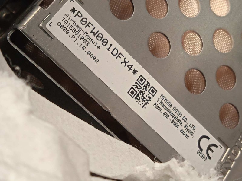 Recambio de kit airbag para honda hr-v advance referencia OEM IAM 771003N0G00ZA H0HF014WC38 P0FW001DFX4