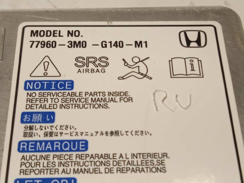 Recambio de kit airbag para honda hr-v advance referencia OEM IAM 771003N0G00ZA H0HF014WC38 P0FW001DFX4