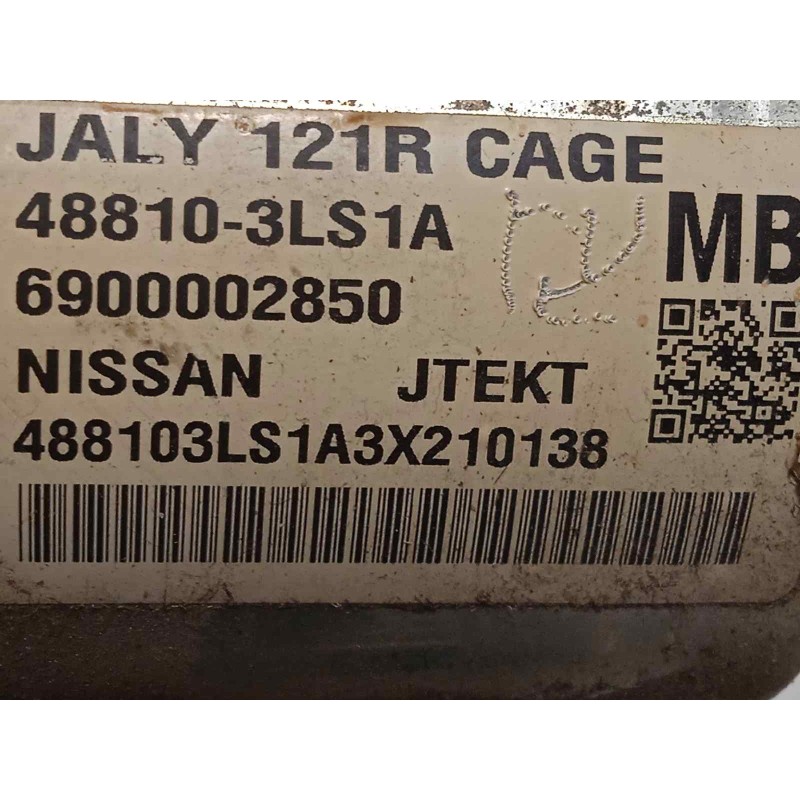 Recambio de columna direccion para nissan nv 200 (m20) 1.5 dci cat referencia OEM IAM 488103LS1A  285003LS0A