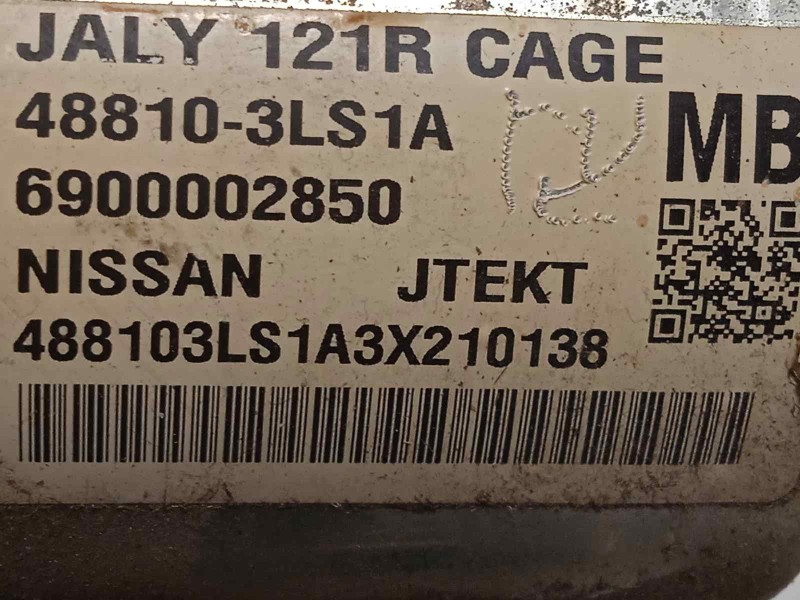 Recambio de columna direccion para nissan nv 200 (m20) 1.5 dci cat referencia OEM IAM 488103LS1A  285003LS0A