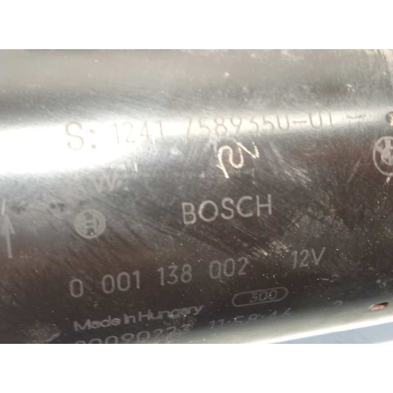 Recambio de motor arranque para bmw serie 3 berlina (e90) 318i referencia OEM IAM 12417589350  0001138002