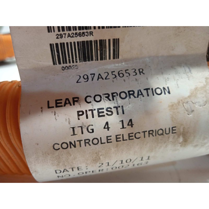 Recambio de modulo electronico para renault kangoo z.e. referencia OEM IAM 297A25653R  