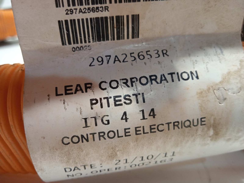 Recambio de modulo electronico para renault kangoo z.e. referencia OEM IAM 297A25653R  