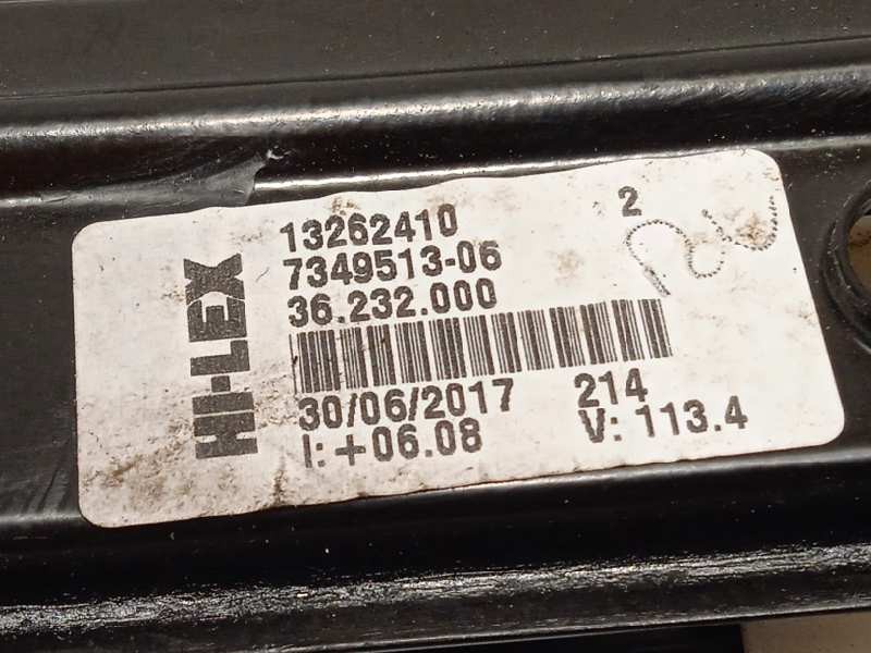 Recambio de elevalunas delantero izquierdo para bmw serie x1 (f48) sdrive18i referencia OEM IAM 7349513 67627354889 51337434785