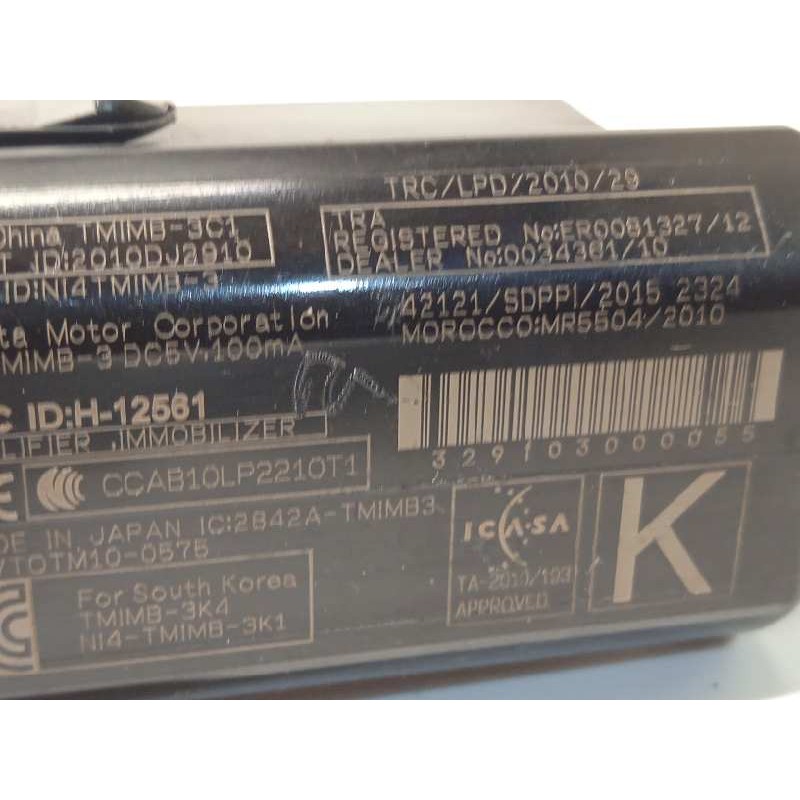 Recambio de conmutador de arranque para toyota rav4 referencia OEM IAM 897B042110  