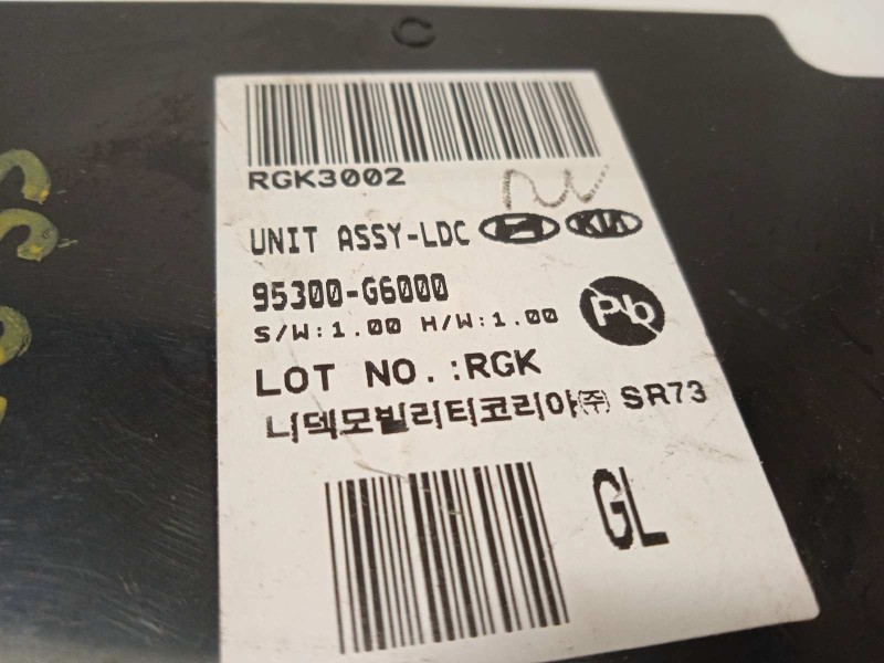 Recambio de modulo electronico para kia picanto (ja) gt line referencia OEM IAM 95300G6000  