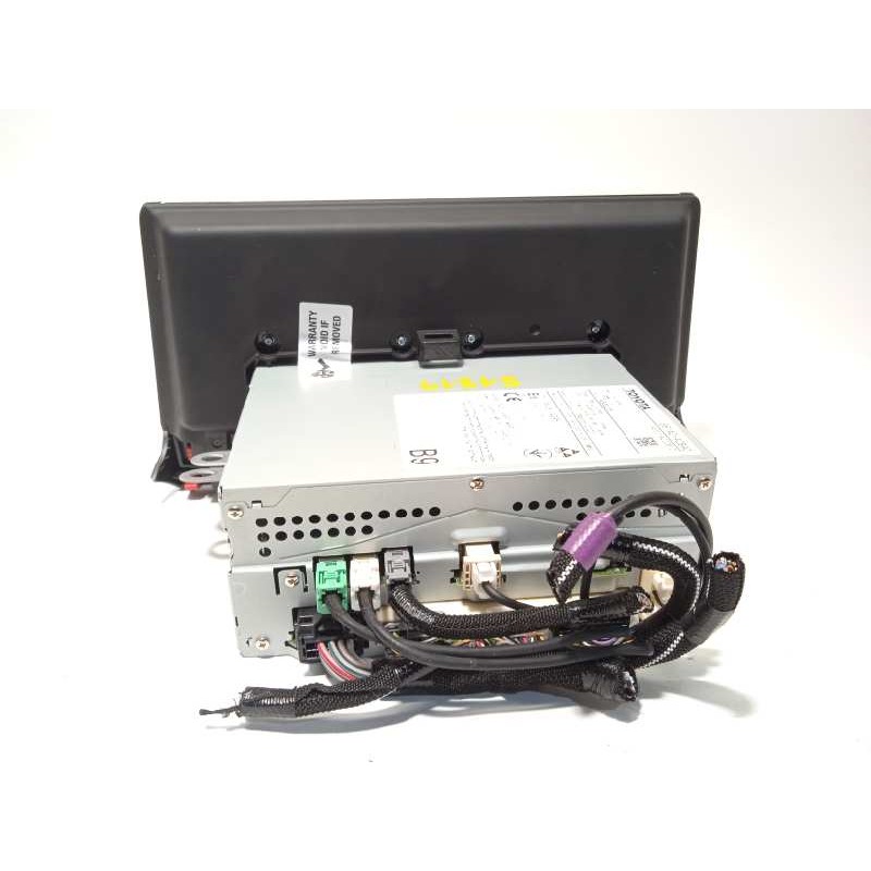 Recambio de pantalla multifuncion para toyota rav4 referencia OEM IAM 8614042B90  