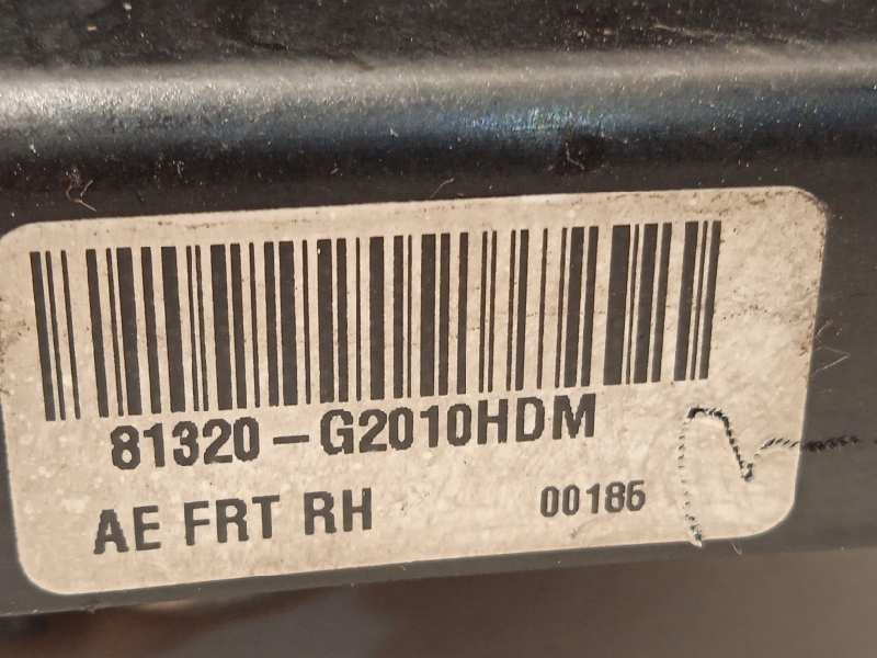 Recambio de cerradura puerta delantera derecha para hyundai ioniq hybrid referencia OEM IAM 81320G2010  