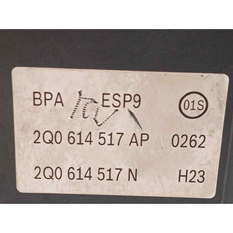 Recambio de abs para volkswagen polo 1.0 tsi referencia OEM IAM 2Q0614517AP 2265106584 269902