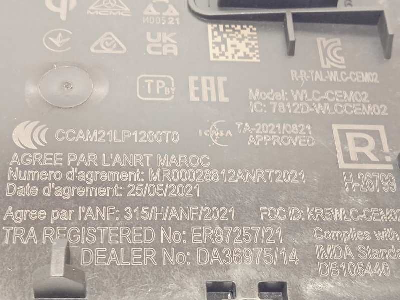 Recambio de modulo electronico para peugeot 308 1.2 allure puretech referencia OEM IAM 9833986580  A3C04008004