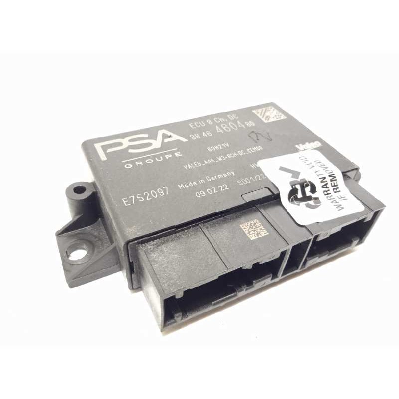 Recambio de modulo electronico para peugeot 308 1.2 allure puretech referencia OEM IAM 9846460480  