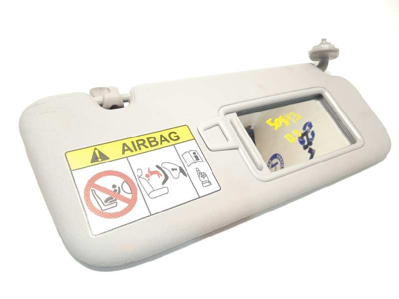 Recambio de parasol derecho para hyundai ioniq hybrid referencia OEM IAM 85220G2360TTX  