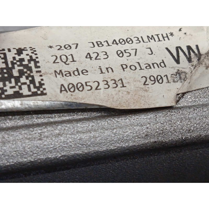 Recambio de cremallera direccion para volkswagen polo 1.0 tsi referencia OEM IAM 2Q1423057J  