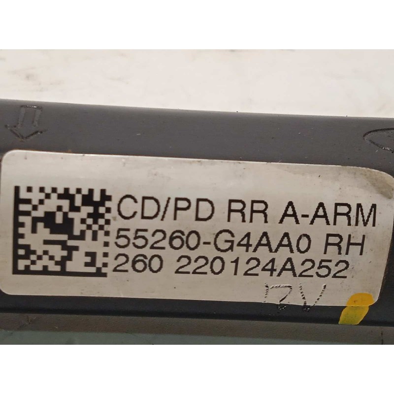 Recambio de brazo suspension inferior trasero derecho para kia xceed 1.0 tgdi cat referencia OEM IAM 55260G4AA0  