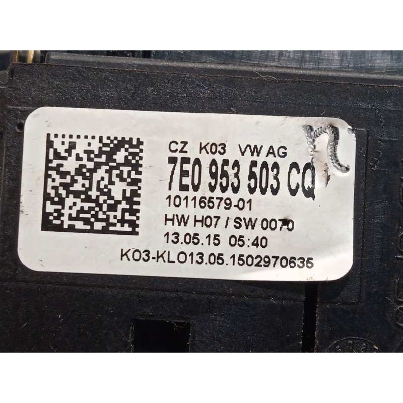 Recambio de mando intermitentes para volkswagen t6 transporter furgón largo referencia OEM IAM 7E0953503CQ  