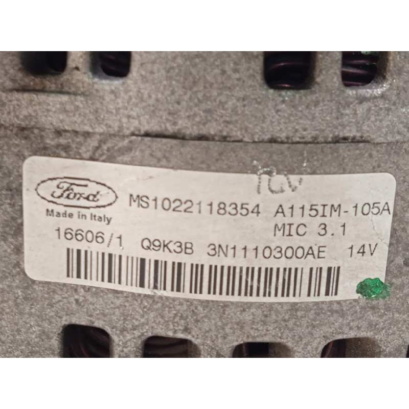 Recambio de alternador para ford focus berlina (cap) trend referencia OEM IAM MS1022118354  3N1110300AE