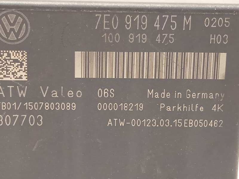 Recambio de modulo electronico para volkswagen t6 transporter furgón largo referencia OEM IAM 7E0919475M  