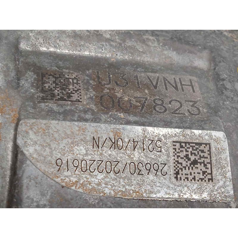 Recambio de caja cambios para kia rio (yb) 1.0 tgdi cat referencia OEM IAM U31VNH  U31V