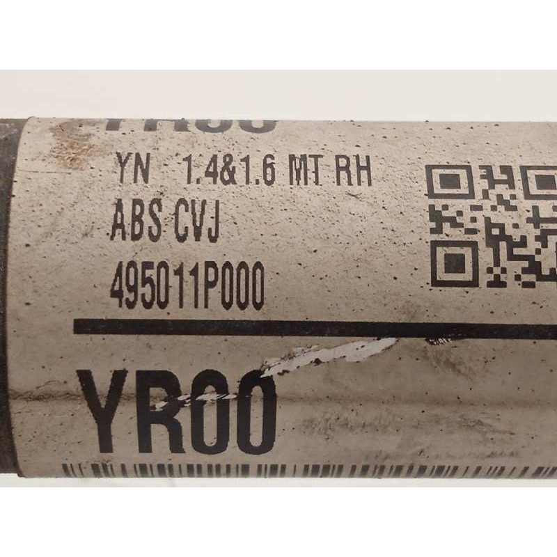 Recambio de transmision delantera derecha para kia venga basic referencia OEM IAM 495011P000  