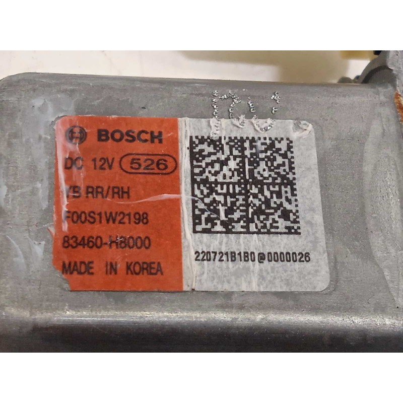 Recambio de elevalunas trasero derecho para kia rio (yb) 1.0 tgdi cat referencia OEM IAM 83460H8000  83402H8100