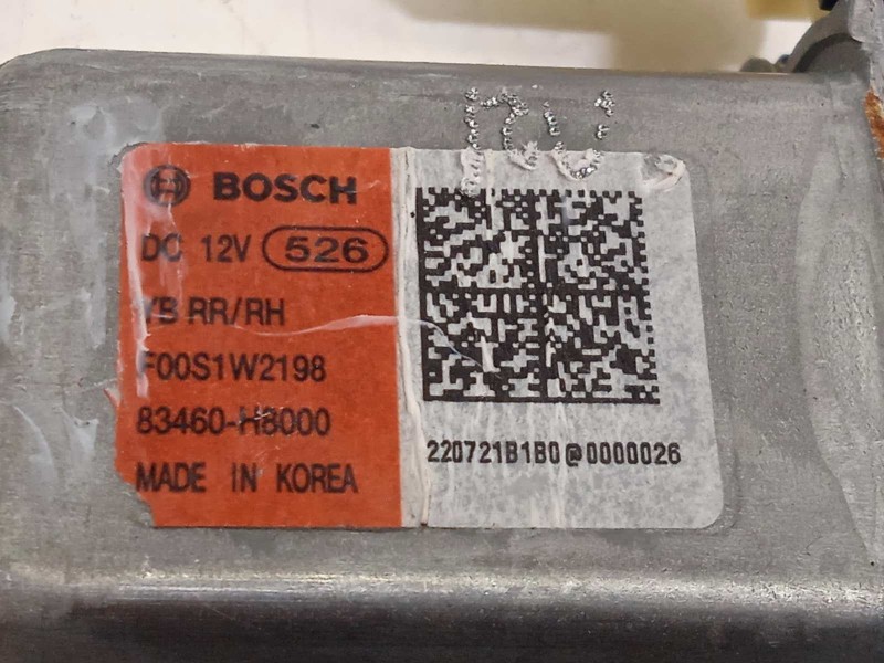 Recambio de elevalunas trasero derecho para kia rio (yb) 1.0 tgdi cat referencia OEM IAM 83460H8000  83402H8100