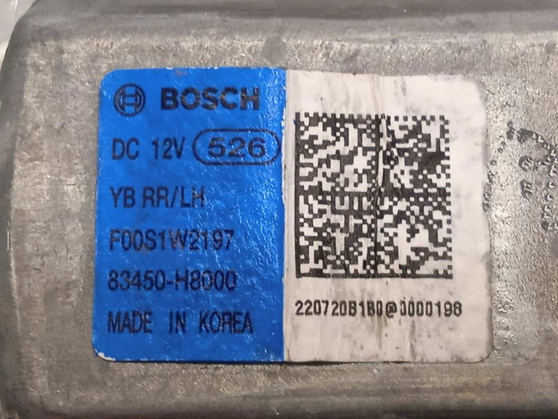 Recambio de elevalunas trasero izquierdo para kia rio (yb) 1.0 tgdi cat referencia OEM IAM 83450H8000  83401H8100