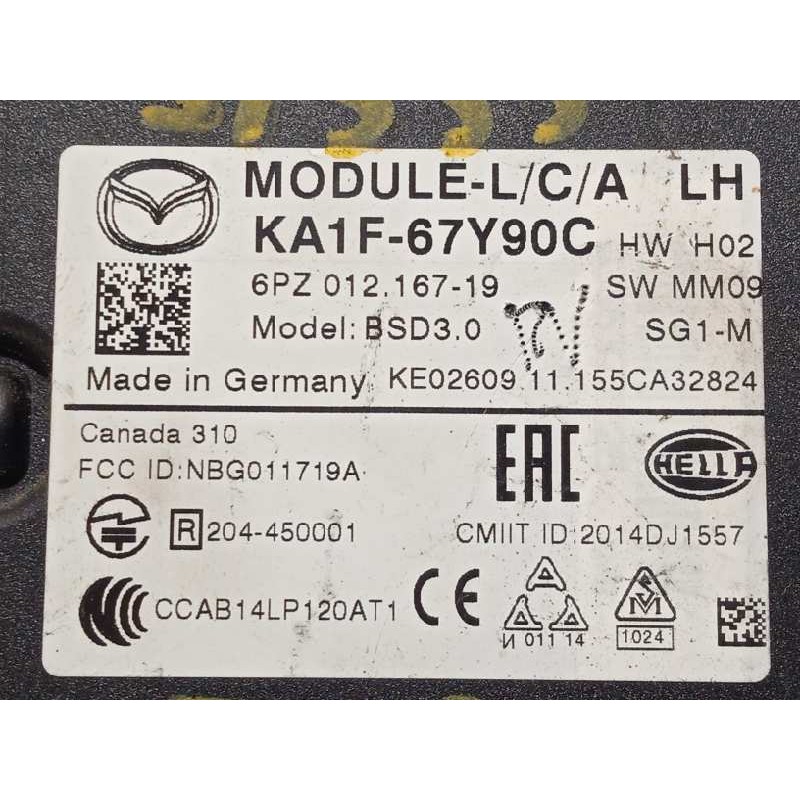 Recambio de sensor para mazda cx-5 2.0 cat referencia OEM IAM KA1F67Y90C  
