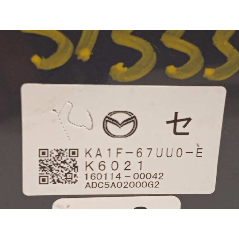 Recambio de modulo electronico para mazda cx-5 2.0 cat referencia OEM IAM KA1F67UU0E  
