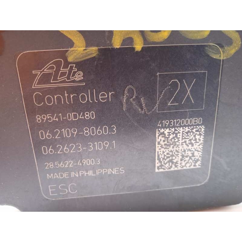 Recambio de abs para toyota yaris hsd active referencia OEM IAM 445400D280 895410D480 06210246564