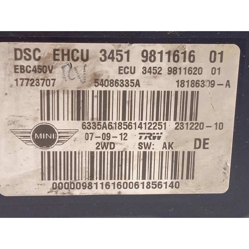 Recambio de abs para bmw mini countryman (r60) one d referencia OEM IAM 34519811616 54086335A 17723707